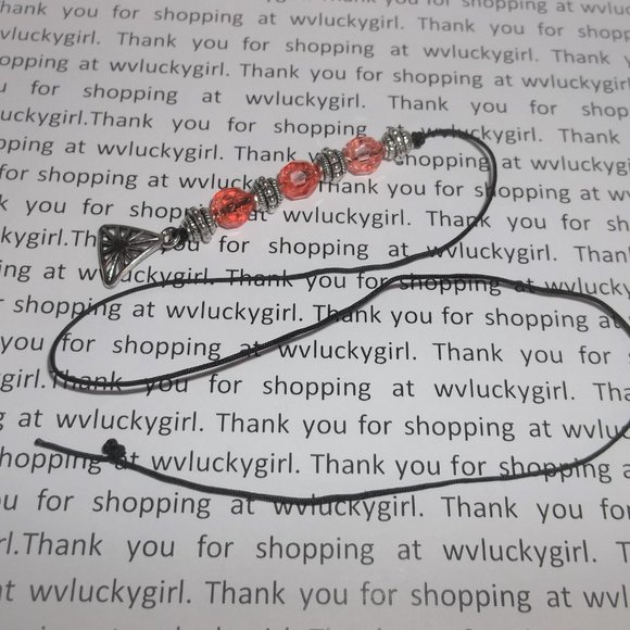 New Bookmark Bookmarker Handmade Beaded Book Thong Marker Gift Idea Reading 8205 - Picture 7 of 11